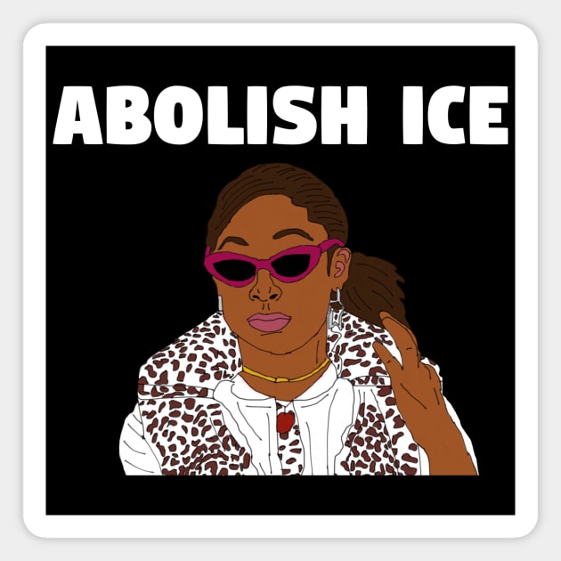 Abolish ICE Magnet by PlanetWeirdPod